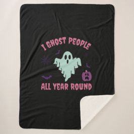 Manta Sherpa Ghost People Todo El Año