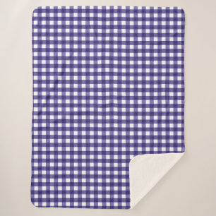 Manta Sherpa Gigante azul marino