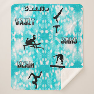 Manta Sherpa Gimnasia Personalizada Sherpa Blanket