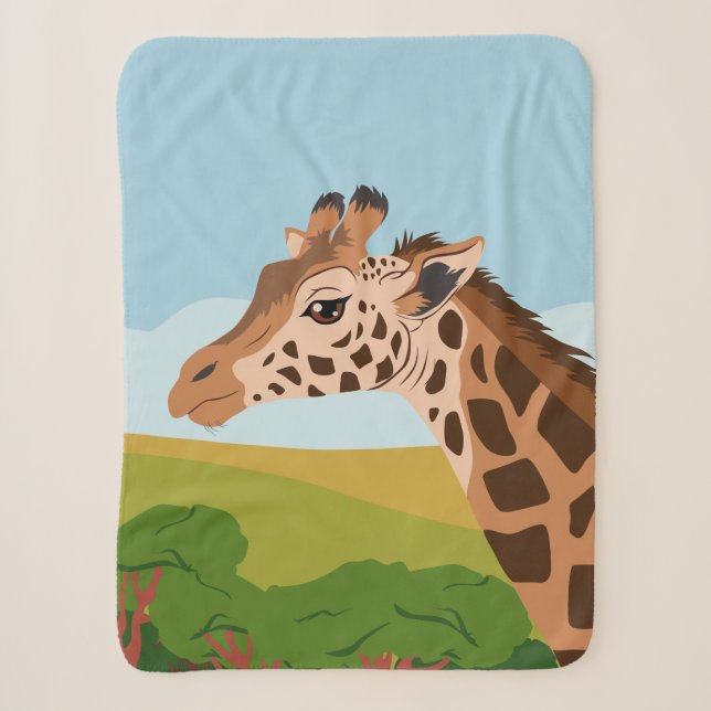 Manta Sherpa Giraffe (Anverso)