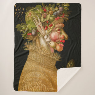 Manta Sherpa Giuseppe Arcimboldo - Verano