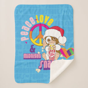 Manta Sherpa Gizmo   Amor por la Paz y Aperitivos Medianeros