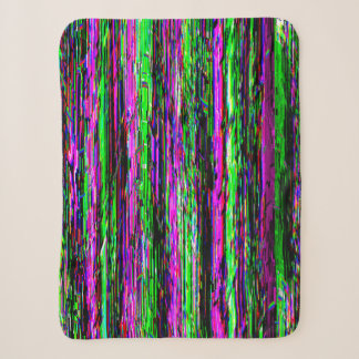Manta Sherpa Glitch tech abstract pattern