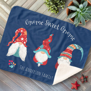 Manta Sherpa Gnome Gnome, dulce jovencita marina