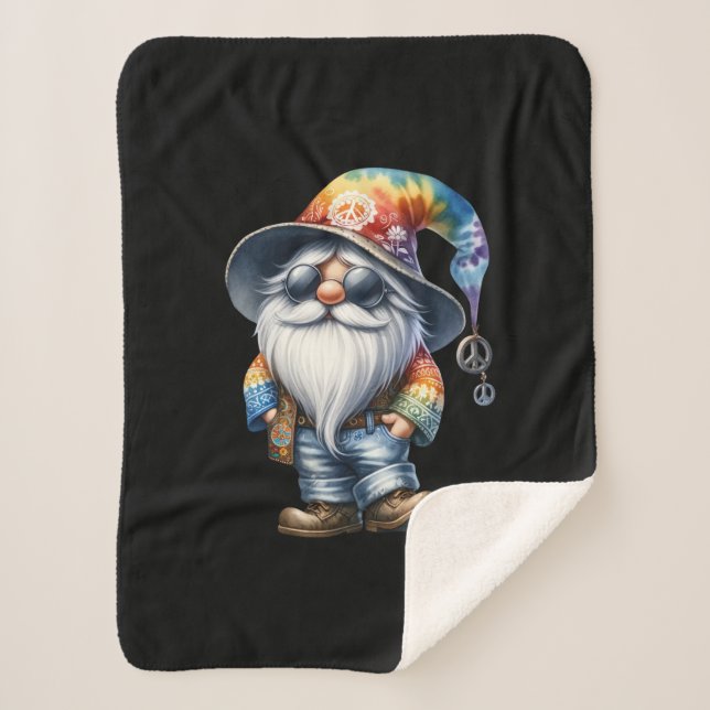 Manta Sherpa Gnomo hippie (Anverso)