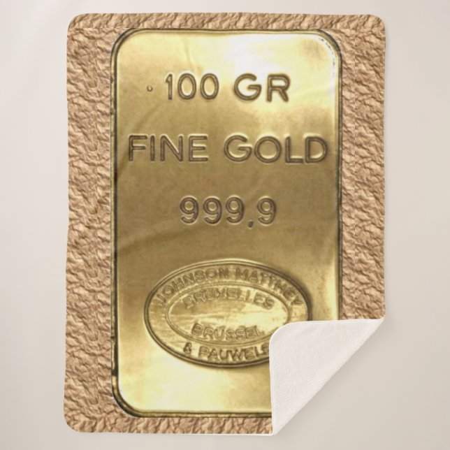 MANTA SHERPA GOLD BAR (Anverso)