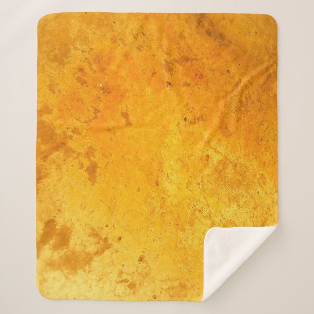 Manta Sherpa Golden color of Cement texture backgroundabstract, (Anverso)