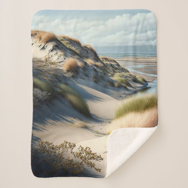 Manta Sherpa Golden Dunes (Anverso)