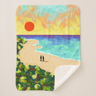 Manta Sherpa Golden Glow