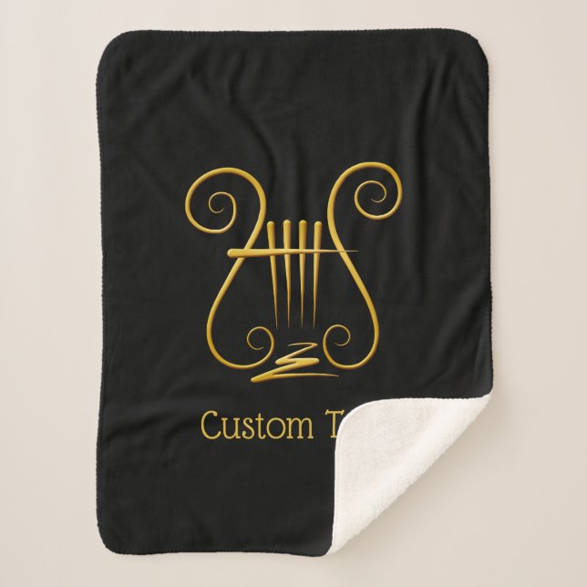 Manta Sherpa Golden Lyre (Anverso)
