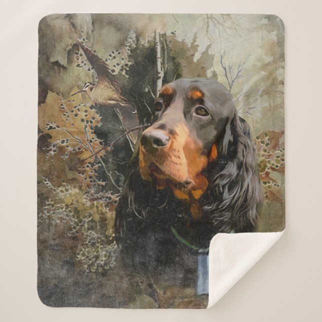 Manta Sherpa Gordon Setter (Anverso)