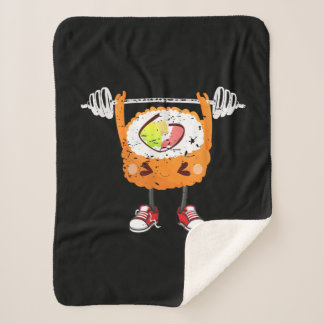 Manta Sherpa Graciosa camiseta de regalo de halterofilia para g