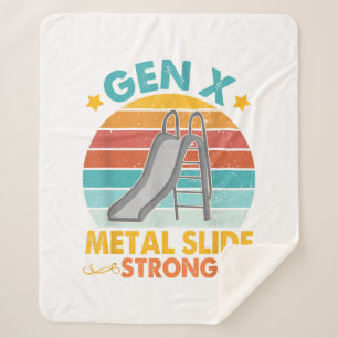 Manta Sherpa Graciosa Generación de Generación X Sarcasmo Gen X