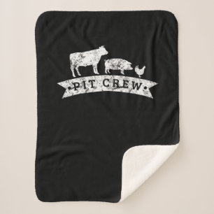 Manta Sherpa Gracioso regalo para los amantes del pollo de cerd