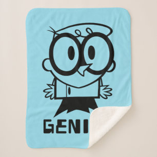Manta Sherpa Gráfico de esquema Dexter "Genius"