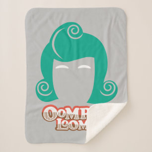 Manta Sherpa Gráfico de pelo de Oompa Loompa