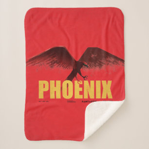 Manta Sherpa Gráfico de Phoenix Vingate