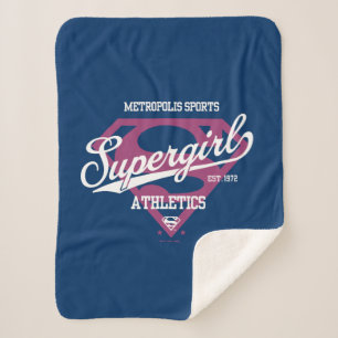 Manta Sherpa Gráfico de superchica Metropolis Sports Athletics