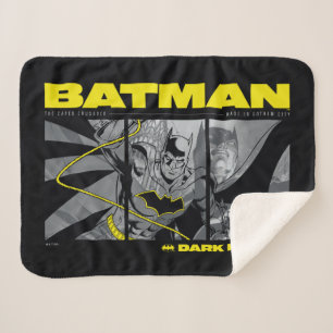 Manta Sherpa Gráfico de tres paneles del cómic de Batman
