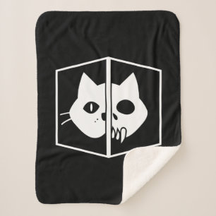 Manta Sherpa Gráfico del gato de Schrödinger