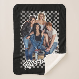 Manta Sherpa Gráfico del grupo Retro Riverdale