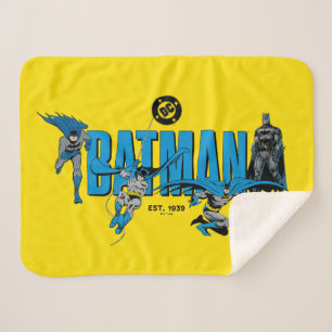 Manta Sherpa Gráficos de Batman Leyendas Por Siempre