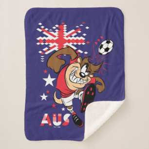 Manta Sherpa Gráficos de fútbol del equipo TAZ™ de Australia
