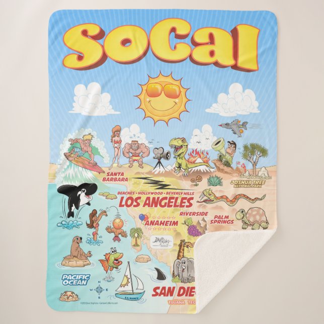 Manta Sherpa Gran SoCal (Anverso)