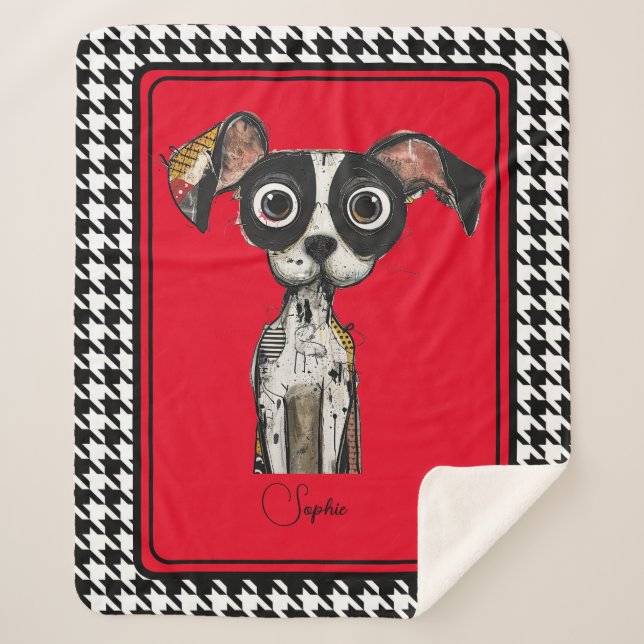 Manta Sherpa Gratuito de garganta negra (Anverso)