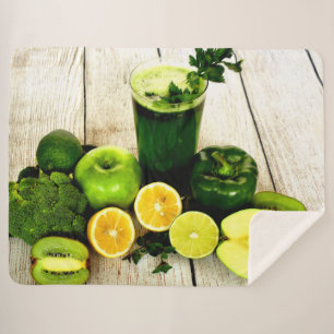 MANTA SHERPA GREEN DELIGHT