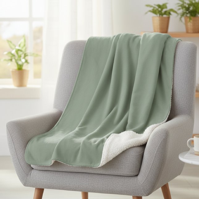Manta Sherpa Green Sherpa Blanket for Kids – Soft and Warm (Subido por el creador)