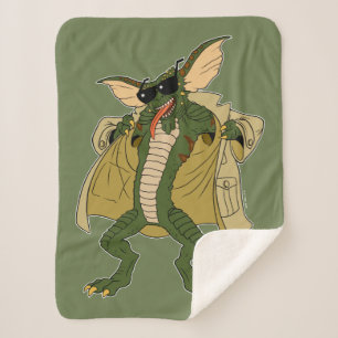 Manta Sherpa Gremlins Flash Trench Coat de banda