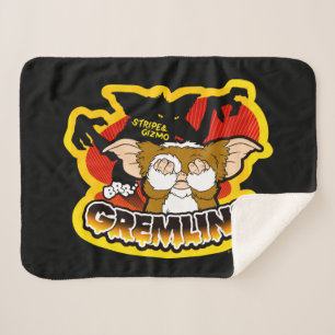 Manta Sherpa Gremlins   Gizmo de miedo de banda
