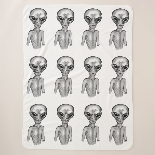 Manta Sherpa Grey Alien (Anverso)