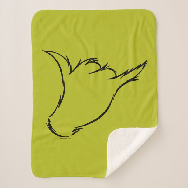 Manta Sherpa Grinch | Máquina Media Camiseta (Anverso)