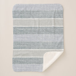Manta Sherpa Gripes clásicas, tazas, sherpa blanca
