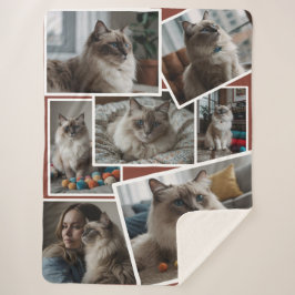 Manta Sherpa Grupo fotográfico Brown - 7 fotos dispersas