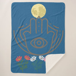 Manta Sherpa "Guardian Moon: Customizable Protection Blanket"