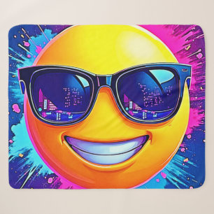 Manta Sherpa Guay 😎 Emoji Splash Fun