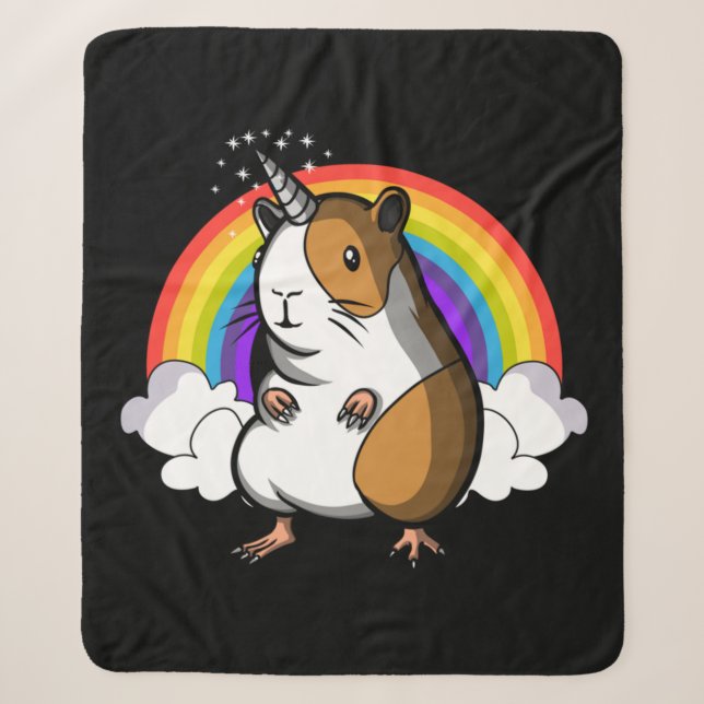 Manta Sherpa Guinea Pig Unicorn (Anverso)