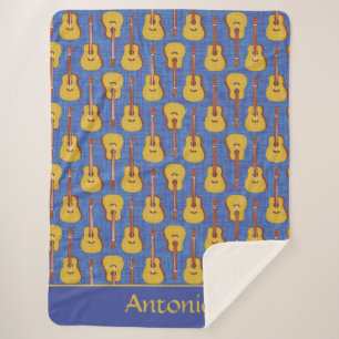 Manta Sherpa guitarra acústica personalizada