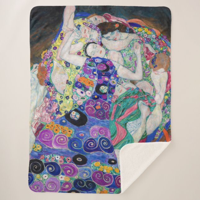 Manta Sherpa Gustav Klimt - La Virgen (Anverso)