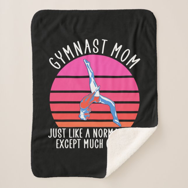 Manta Sherpa Gymnast Mom (Anverso)