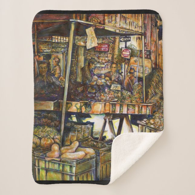 Manta Sherpa Hace que la creatividad brille todo lo más (Anverso)