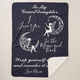 Manta Sherpa Hacia la luna y atrás