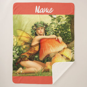 Manta Sherpa Hadas de hongo Thunder_Cove