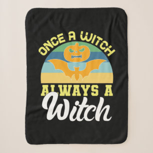 Manta Sherpa Halloween Una Vez Una Bruja Siempre Un Cumpleaños