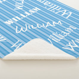 Manta Sherpa HAMbWG - Softest Fleece - Su nombre!