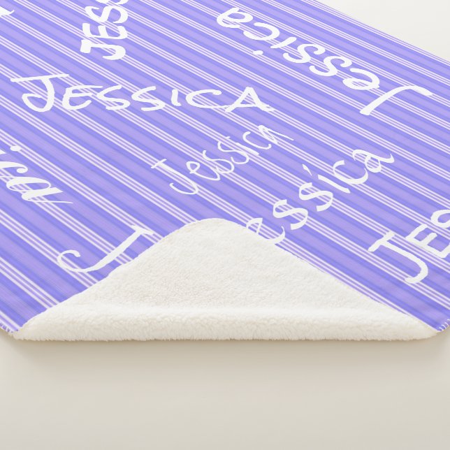 Manta Sherpa HAMbWG - Softest Fleece - Su nombre! (3/4)