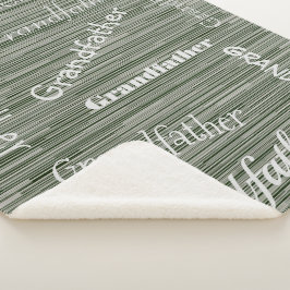 Manta Sherpa HAMbWG - Softest Fleece - Su nombre!